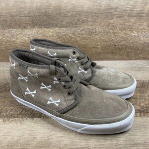 VANS Vault OG Chukka LX Wtaps Bones Coyote Suede Shoes Mens 6 Womens 7.5 NEW